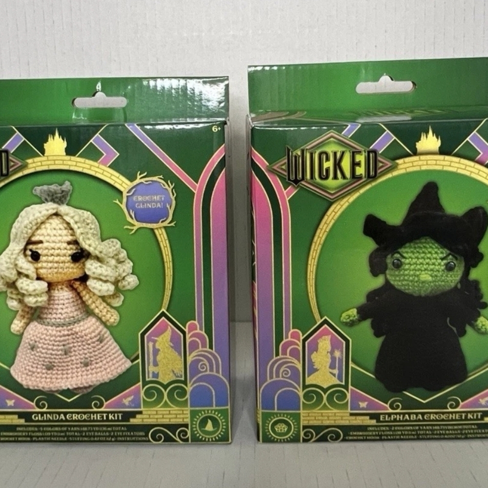Wicked - Glinda & Elphana - Crochet Kits